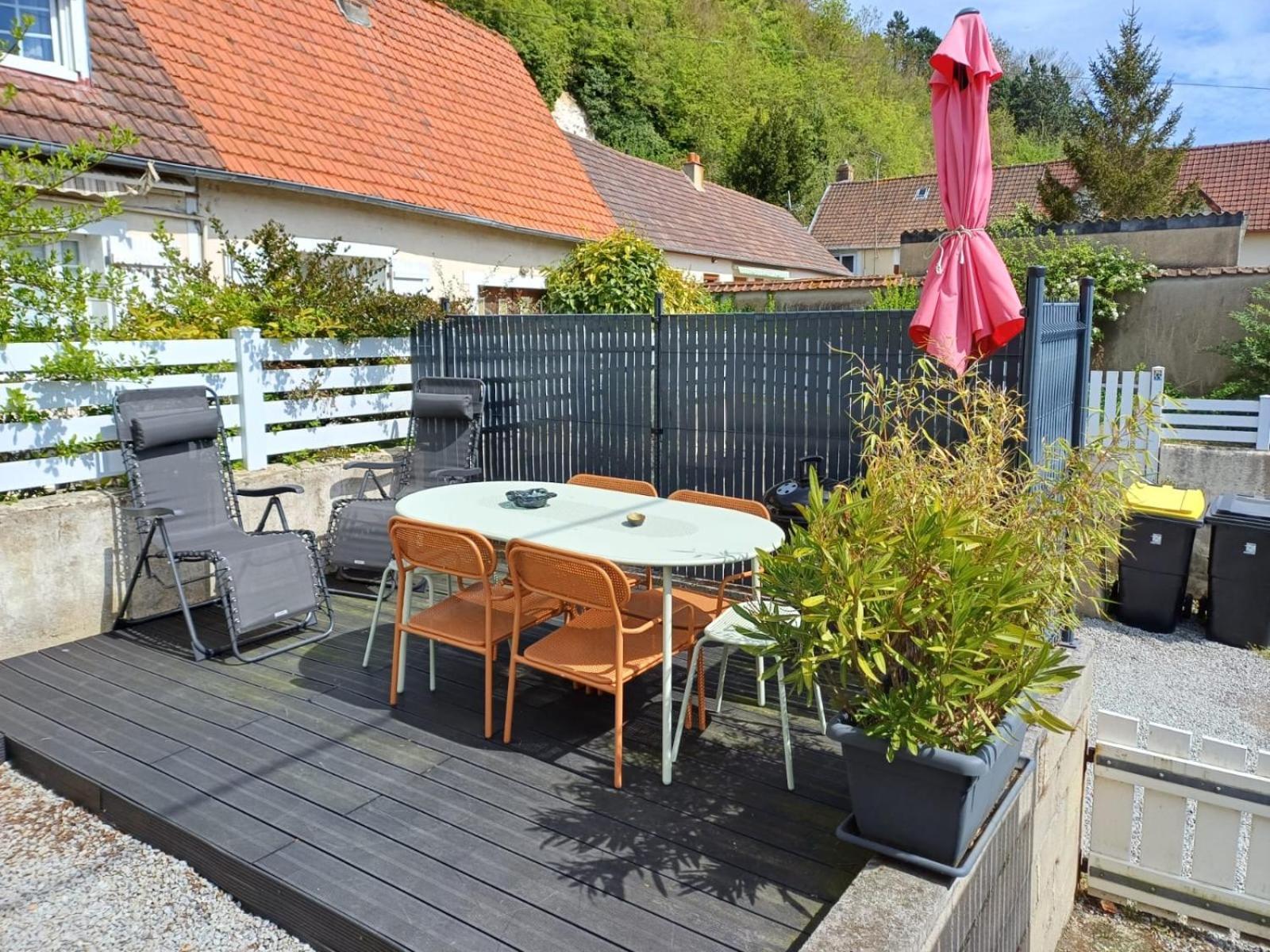 Agréable maison 3* en bord de mer Dieppe Eksteriør bilde