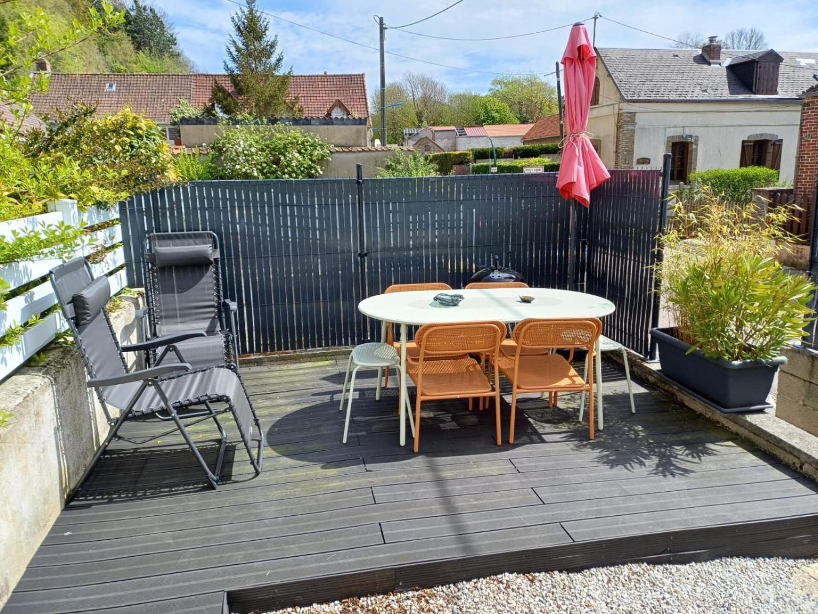 Agréable maison 3* en bord de mer Dieppe Eksteriør bilde