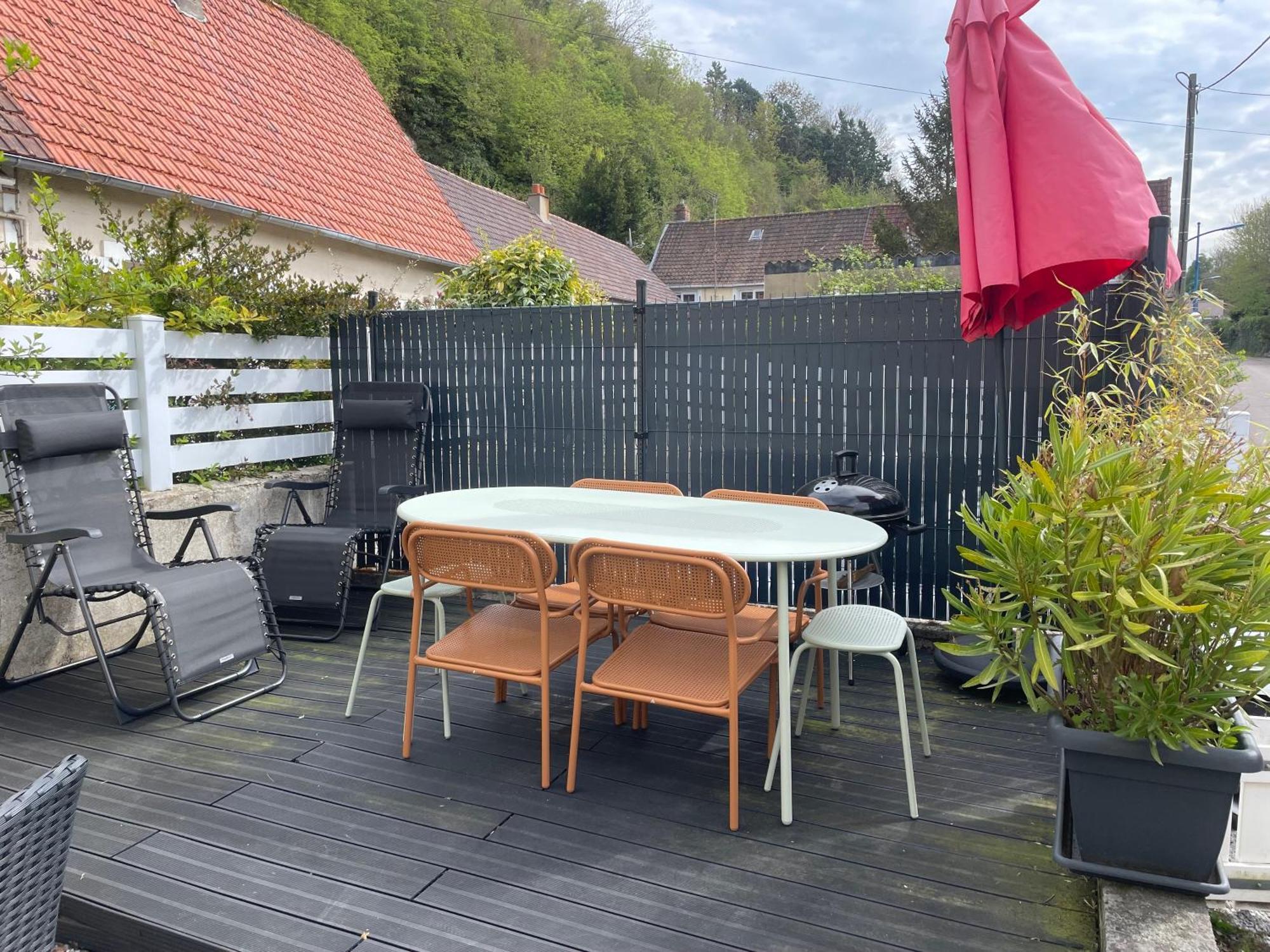 Agréable maison 3* en bord de mer Dieppe Eksteriør bilde